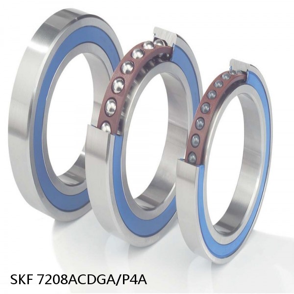 7208ACDGA/P4A SKF Super Precision,Super Precision Bearings,Super Precision Angular Contact,7200 Series,25 Degree Contact Angle