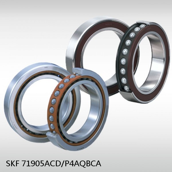 71905ACD/P4AQBCA SKF Super Precision,Super Precision Bearings,Super Precision Angular Contact,71900 Series,25 Degree Contact Angle