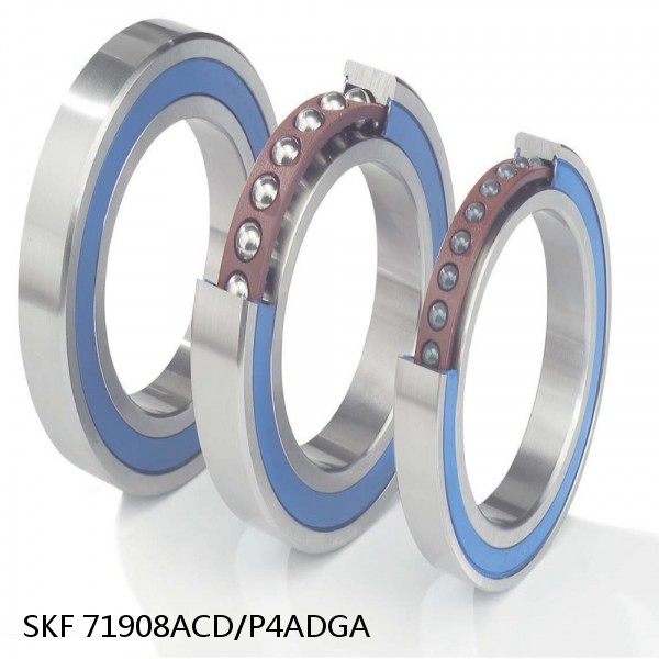 71908ACD/P4ADGA SKF Super Precision,Super Precision Bearings,Super Precision Angular Contact,71900 Series,25 Degree Contact Angle