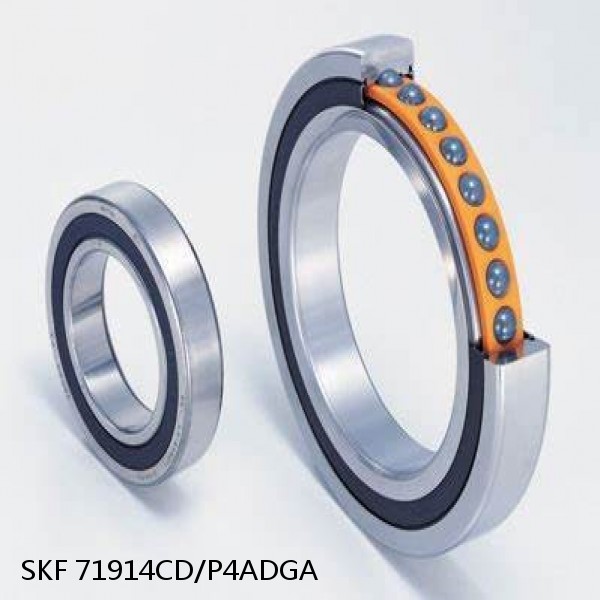 71914CD/P4ADGA SKF Super Precision,Super Precision Bearings,Super Precision Angular Contact,71900 Series,15 Degree Contact Angle